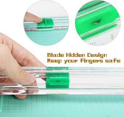 Mini Paper Cutter, Straight Small Paper Trimmer - Image 5