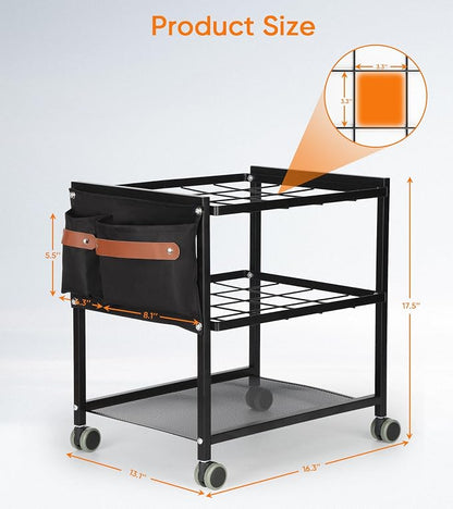 Blueprint Storage Rack Cart - Image 5