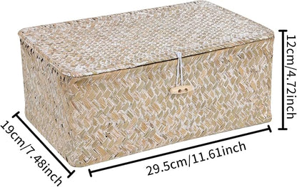 FEIALNDUO Wicker Shelf Baskets - Image 5
