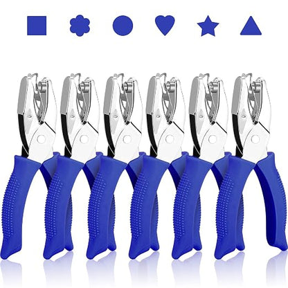 Modacraft 6-Pack Craft Hole Punchers Set by Modacraft