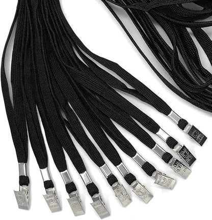 Bird Fiy Black Lanyards 100 Pack Bulk Badge Lanyards - Image 4