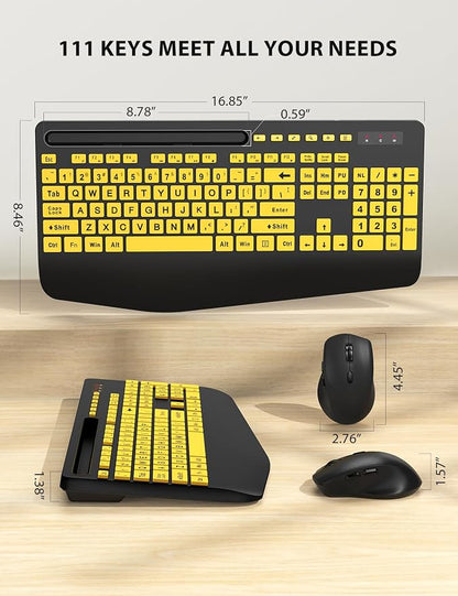 Wireless Keyboard and Mouse Combo - Image 7