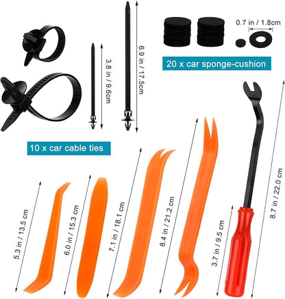835 PCS Car Push Retainer Clips and Plastic Fasteners Kit - Image 3