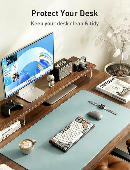 Aothia Faux Leather Desk Mat - Image 8