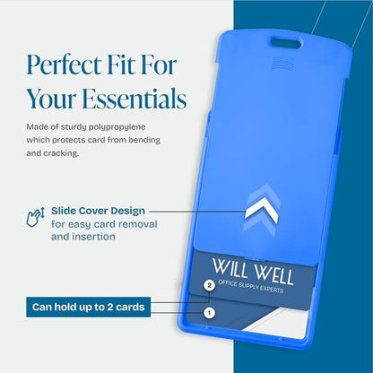 Will Well Vertical Sliding Badge Holder - Image 5