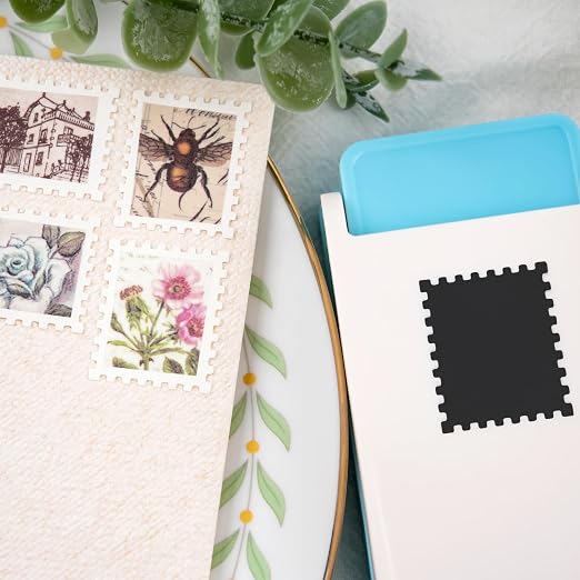 BAOFALI 3Pcs Stamp Puncher, Stamp Punch 1X0.8inch Rectangular Postage Stamp - Image 3