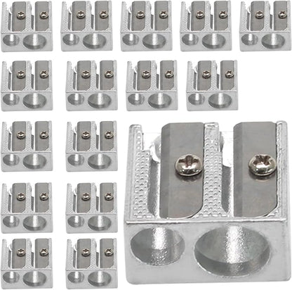 Bonsicoky 16 Pack Handheld Metal Pencil Sharpener - Image 7