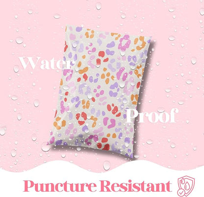 Pretty Package Store Designer Poly Mailers, Preppy Leopard, 100 Pack | Heavy - Image 4