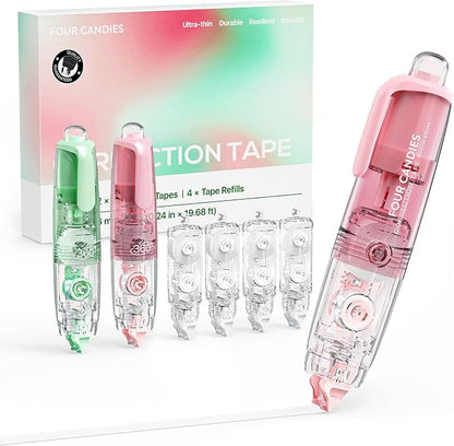 Four Candies 2-Pack White Correction Tape by FourCandies