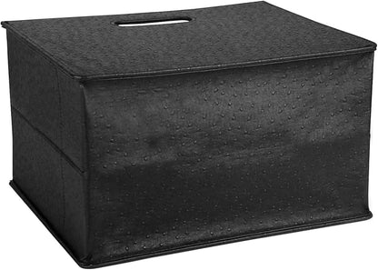 HofferRuffer Magazine Basket Holder, Foldable Magazine Rack, Document File - Image 6