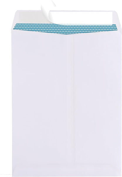 Aimoh 100 9 x 12 SELF Seal Security White Catalog Envelopes - 28lb - Security - Image 2