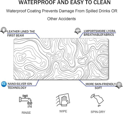 Large Mouse Pad, Big Desk Mat Large Office Desk Pad, Durable Extended Mouse Mat - Image 5