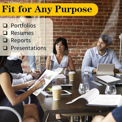 Report Covers with Sliding Bar, Resume Covers Presentation Folders File - Image 8