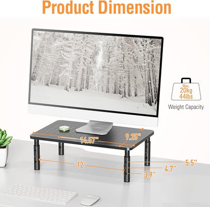 ELIVED 2 Pack Monitor Stand Riser - Image 2
