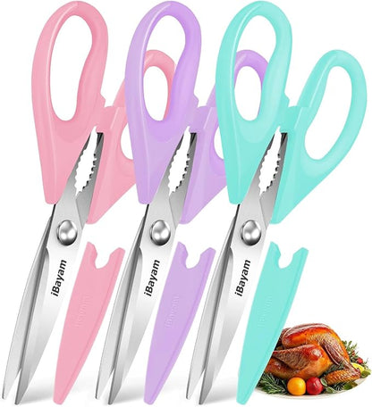 iBayam Kitchen Shears, Stainless Steel Scissors - Image 2