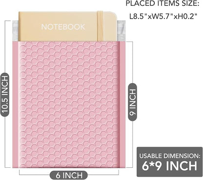 GSSUSA Light Pink Bubble Mailers 6x10 Small Padded Envelopes 1000 Pack - Image 2