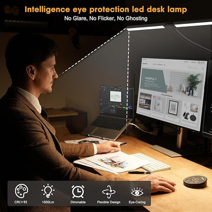 Pzloz Led Desk Lamp for Office Home - Image 4