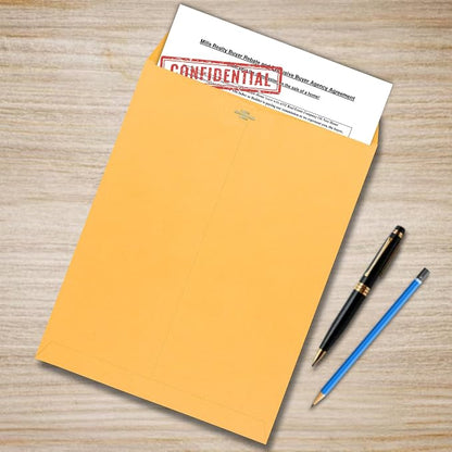 EnDoc 9 1/2 x 12 1/2 Clasp Envelopes - Image 5
