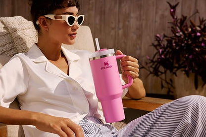 Stanley Quencher H2.0 Tumbler with Handle and Straw 30 oz | Flowstate 3-Position Lid | Cup Holder Compatible for Travel | Insulated Stainless Steel Cup | BPA-Free | Splash - Image 10