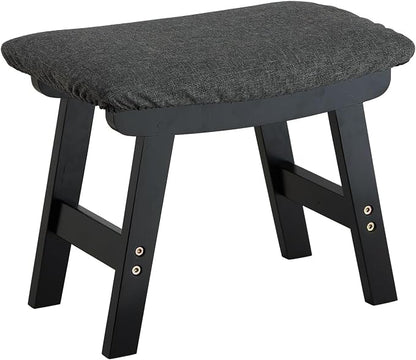 Foot Stool Ottoman Foot Rest Under Desk, Small Stool - Image 8