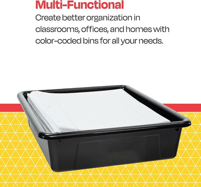 Storex Storage Tray, Letter Size - Image 8