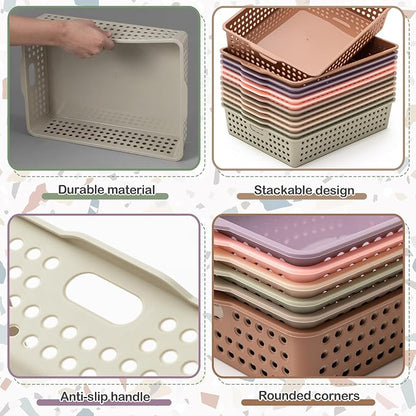 Geetery 12 Pack Classroom Storage Baskets - Image 3