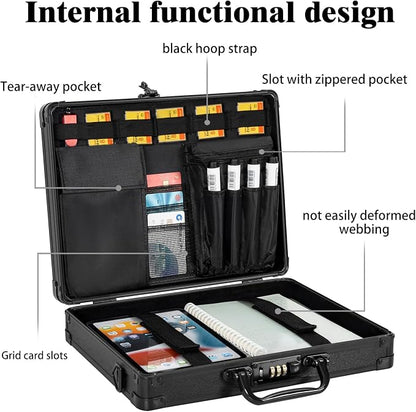 Clipboard with Storage Combination Lock with Handle, Metal clipboard with - Image 3