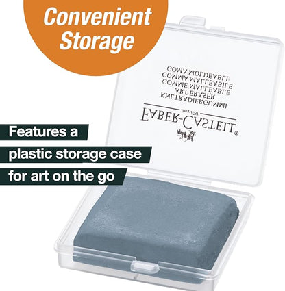 Faber-Castell Kneadable Eraser for Artists in Storage Case - Image 9
