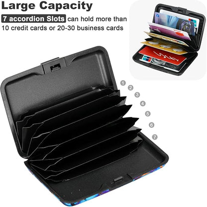 ELFISH RFID Blocking Credit Card Protector Aluminum ID Case Hard Shell Business - Image 5