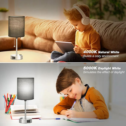 Black Table Lamp for Bedroom Nightstand - Image 7