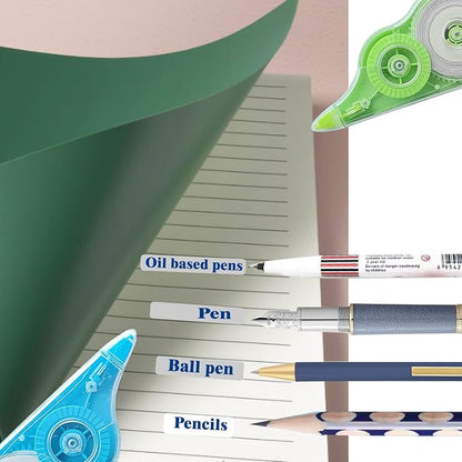 12PCS White Correction Tape, 39.4ft Each, Tear-Resistant Correction Tape - Image 4