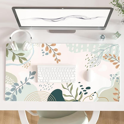 Colorful Star Large Mouse Pad, Abstract Boho Double Sided Computer Gaming Mouse by ColorfulStar