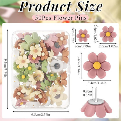 Dispowreath 50 Pcs Flower Push Pins - Image 2