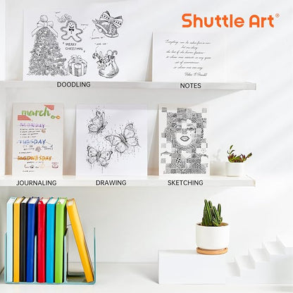 Shuttle Art Retractable Mild Gel Ink Pens - Image 4
