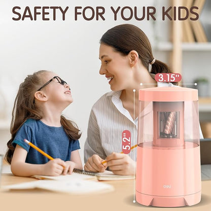 Deli Electric Pencil Sharpener, Automatic Pencil Sharpeners - Image 7