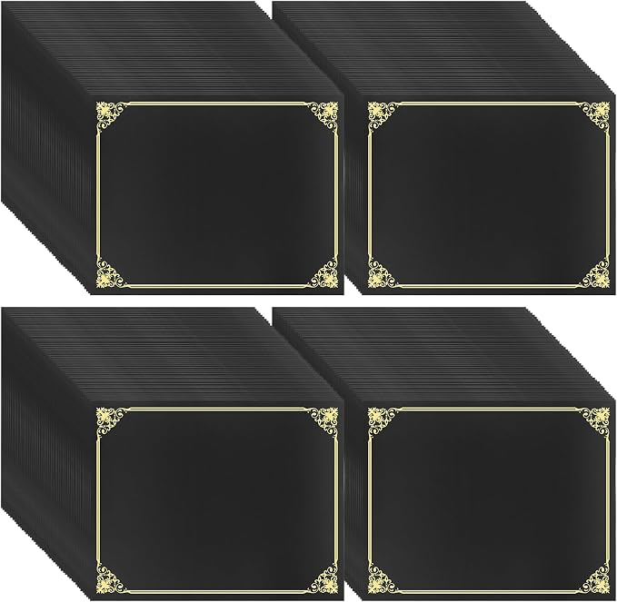 Oleitodh 110 Pcs Certificate Holders Bulk, Document Covers by Oleitodh