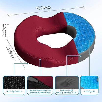 Donut Pillow Seat Cushion - Image 2