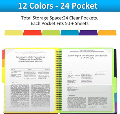 HABGP 12 Pocket Plastic folders - Image 6