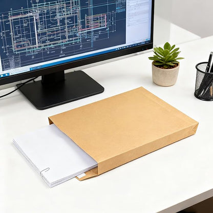 Large Expandable Envelopes, 25 Pack 9.3x 13" Big Mailing Envelopes | Self Seal - Image 2