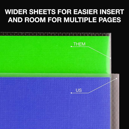 Samsill No Hole Sheet Protectors - Image 7