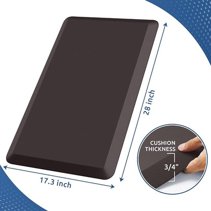 KitchenClouds Kitchen Mat Cushioned Anti Fatigue Kitchen Rug Non Slip Standing - Image 2