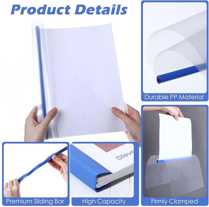 Thenshop 100 Pcs Clear Report Covers - Image 3