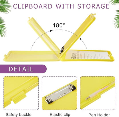 Geyoga 6 Pcs Plastic Clipboard - Image 3
