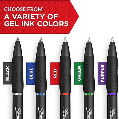 Sharpie S-Gel BOLDPT Black 4CT - Image 3