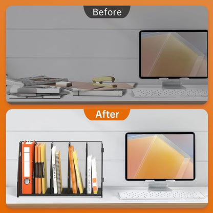 SUPEASY Binder Organizer, Magazine File Holder - Image 6