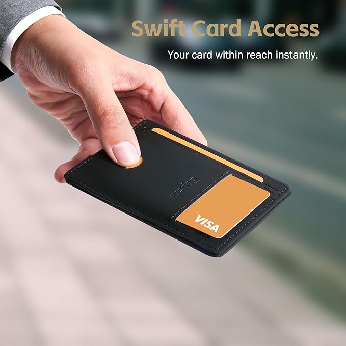 Espera Slim Minimalist Front Pocket Wallet - Image 4