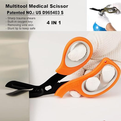 MEUUT 2 pcs Medical Scissors Trauma Shears - Image 2