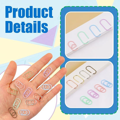 80 Pcs Heart Paper Clips - Image 3