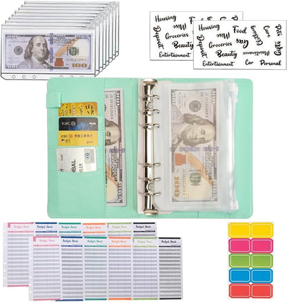 NICOOTH Budget Binder A6 Money Saving Binder - Image 4