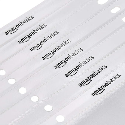 Amazon Basics Sheet Protectors for 3 Ring Binder, Top Loading, Letter Size 8.5 - Image 4